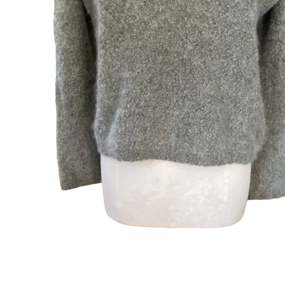 Vintage J Crew Italian Mohair Wool Sweater Sage Quiet Luxury Heritage Preppy-S - Picture 4 of 11